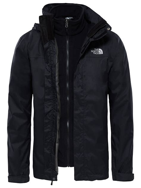 The North Face Evolve Ii Triclimate 3 In 1 Waterproof Mens Jacket
