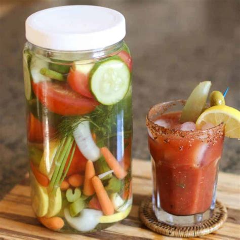 The Best Vegetable Infused Vodka For Bloody Mary Recipe A Forks Tale