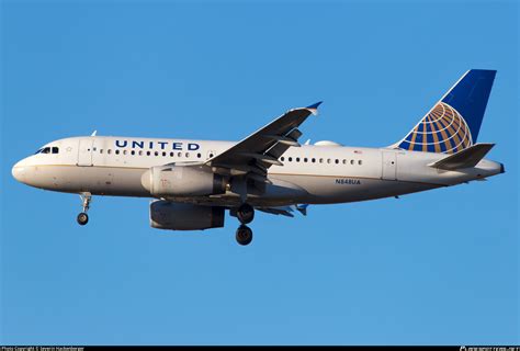 N848ua United Airlines Airbus A319 131 Photo By Severin Hackenberger