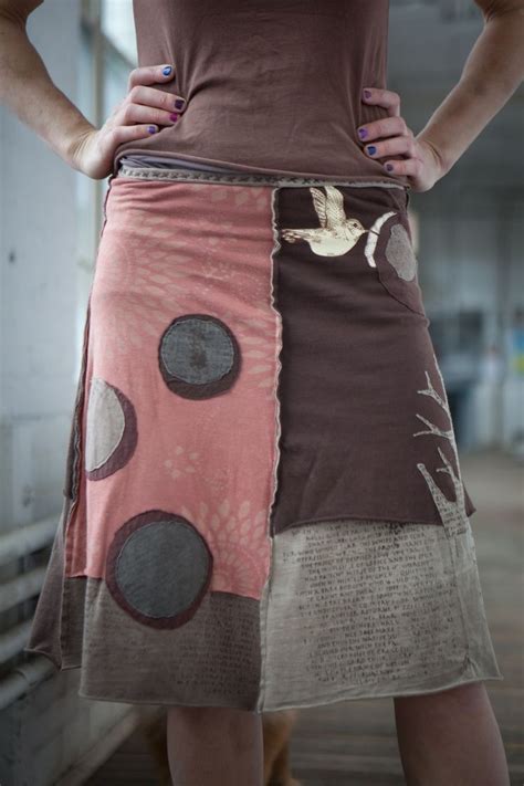 Tshirt Skirt Made By Caitlin Bosco Diy Idea Time Upcycled Fashion