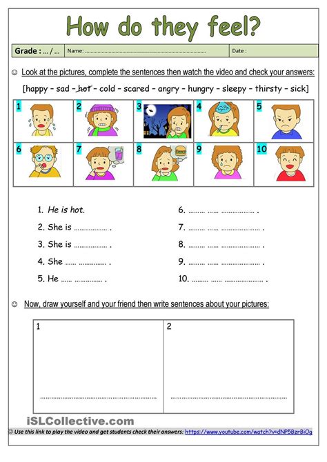 This Worksheet Would Be Helpful With Learning Emotions And Beginning