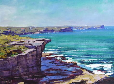 Bondi To Coogee Coast By Graham Gercken Paintings For Sale