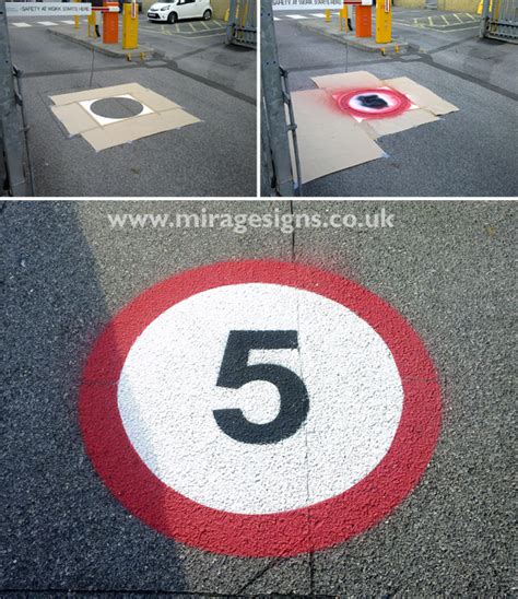 Road Marking Stencils Mirage Signs