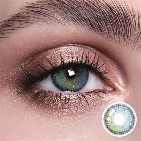 Glitter Blue Contact Lenses Months Wear
