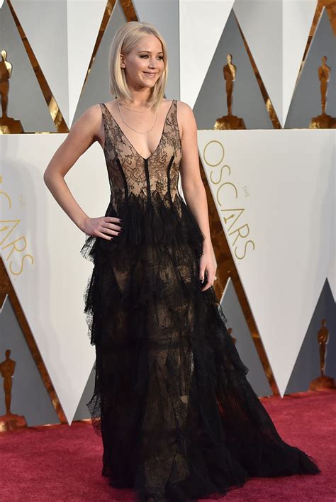 Jennifer Lawrence Oscars 2016 In Hollywood Ca 2282016 Celebrity Dresses Celebrity Photos