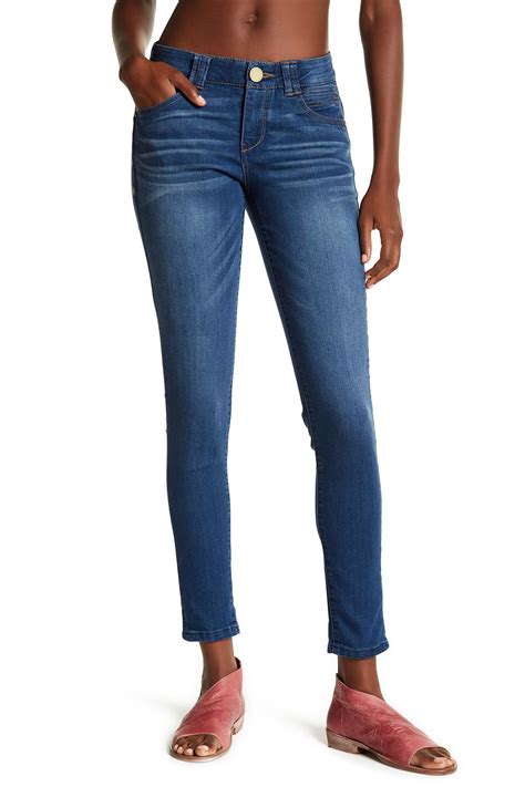 Lyst - Democracy Ab Technology Skinny Jeans in Blue
