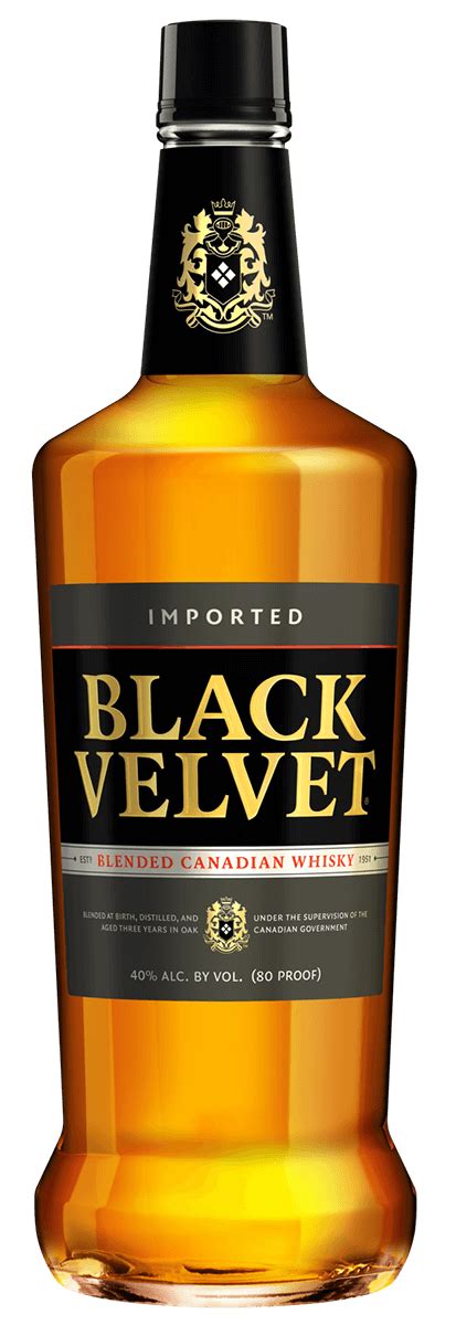 Black Velvet Blended Canadian Whisky 1 L Bremers Wine And Liquor