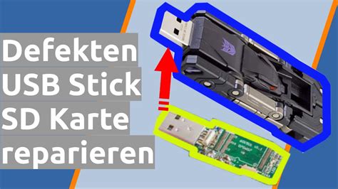 Windows Defekten USB Stick Reparieren Formatieren YouTube