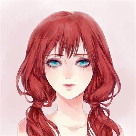 Crimsonhappinesshour Art Spotlight Red Haired Girls
