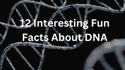 Interesting Fun Facts About Dna