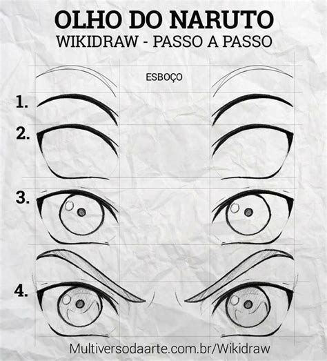 ️quer Aprender A Desenhar Olhos Então Clique Na Imagem Yeux Manga