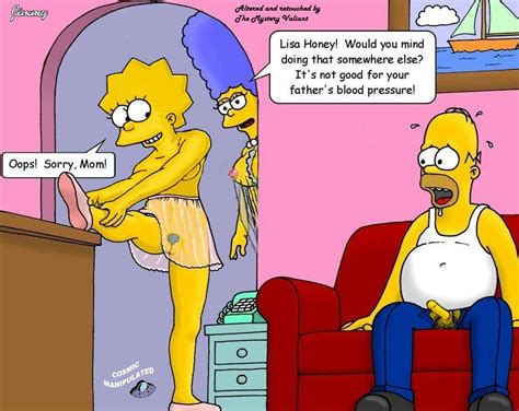 Post 341540 Cosmic Edit Homer Simpson Jimmy Lisa Simpson Marge Simpson The Simpsons Tmv