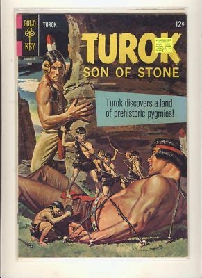 Turok Son Of Stone Gold Key Comic Prehistoric Pygmie