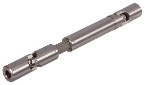 Slip Shaft With Joints Pwr Bore 16h7 With Keyway Din 6885 1 Tolerance