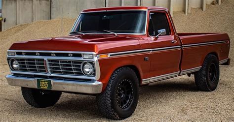 1973 Ford F100 Ranger Xlt With A 428 Cobra Jet Ford Daily Trucks