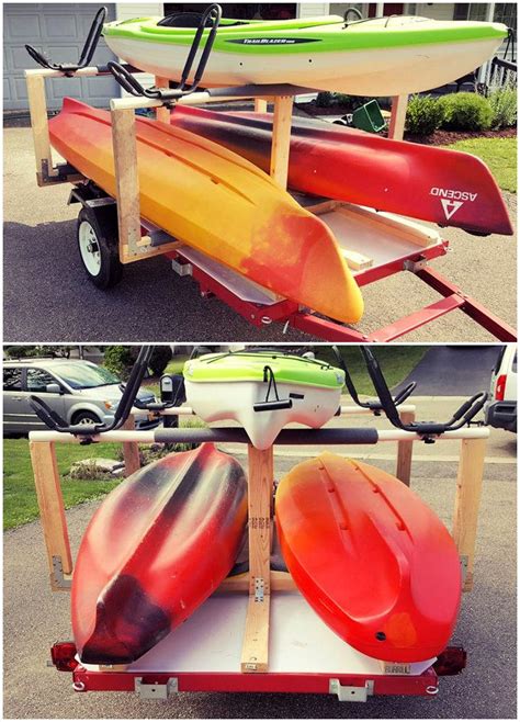 Free Plans To Build A DIY Kayak Rack Kayak Storage Rack