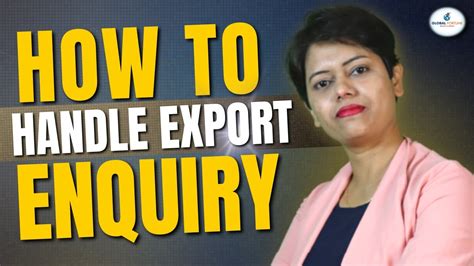 How To Handle Export Enquiry I Export I KDSushma YouTube