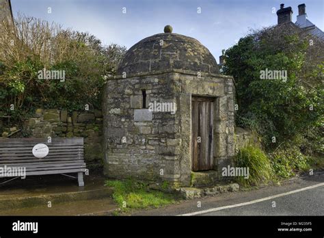 Pensford Village Lock Up Stock Photo Alamy