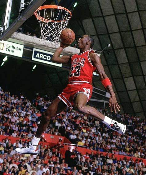 Slam Dunk Contest Seattle 1987 Michael Jordan Photos Michael