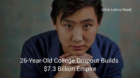 Referred To As The Next Elon Musk 26 Year Old College Dropout Builds 7 3 Billion Empire
