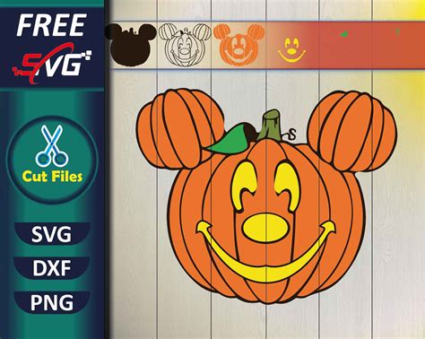Mickey Pumpkin Svg Free Free Svg Files