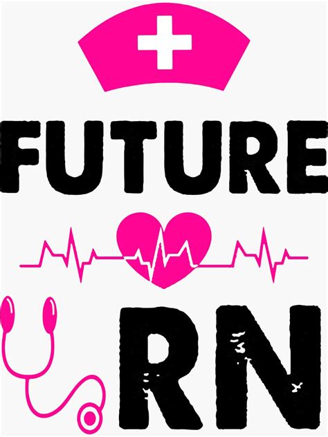 Future Rn Sticker By Myrnarowan Redbubble