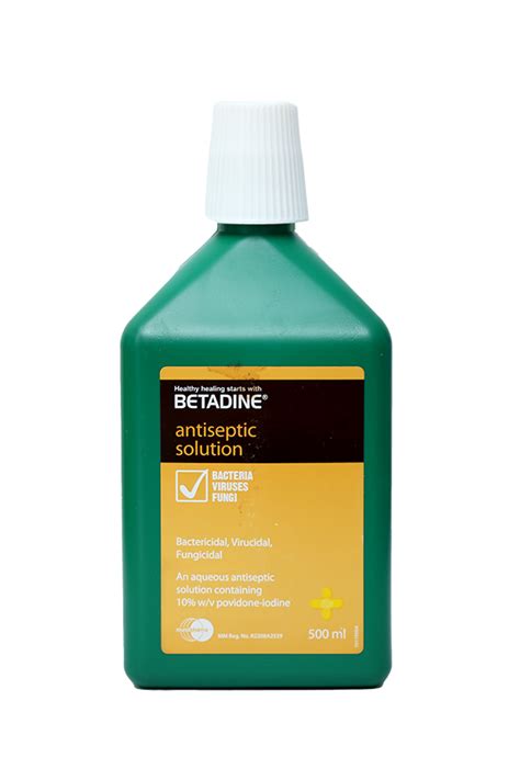 Betadine Solution Povidone Iodine 500ml Lifeplus