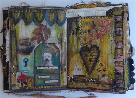 Journal Page From Evidence Junk Journal Art Journal Journal Pages