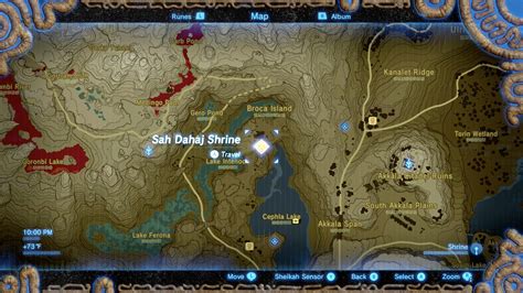 Zelda Breath Of The Wild Guide Sah Dahaj Shrine Location And Puzzle