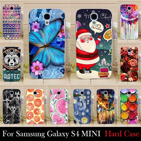 For Samsung Galaxy S4 Mini Colorful Brilliant Rose Flowers Case Hard