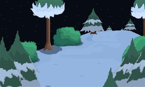 Pixilart Snowdin Forest By Azzydreemurr
