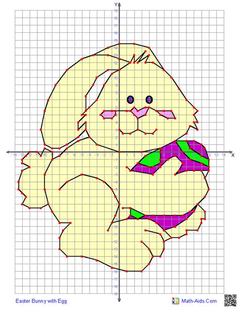 Give your child a boost using our free, printable math worksheets. Four Quadrant Graphing Worksheets for Easter | Graphing ...