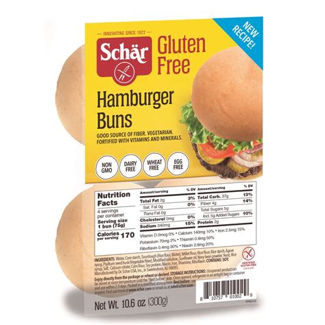 Schar Gluten Free Buns Welcome To The Gluten Free Lifestyle