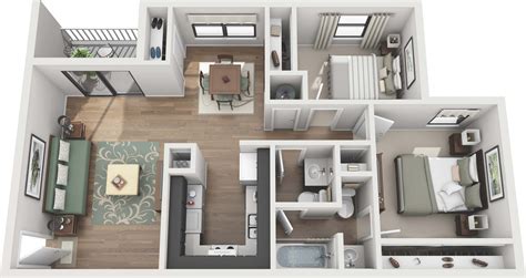 Get The Most Of 2 Bedroom Apartment Design Plans References Apartment Decorating Ideas