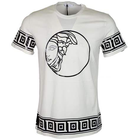 Versace Jeans Couture Collection Vj03370 Piping Patterned White T Shirt