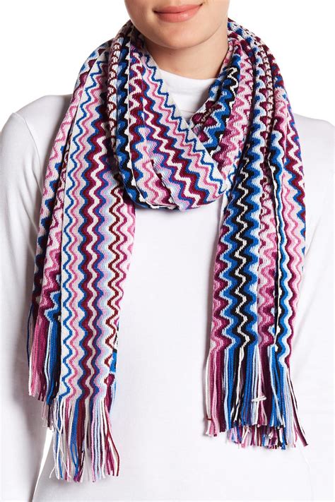 Wool Blend Knit Fringe Scarf | Knit fringe scarf, Fringe scarf, Knitting designs