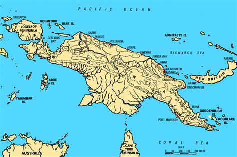 Island New Guinea