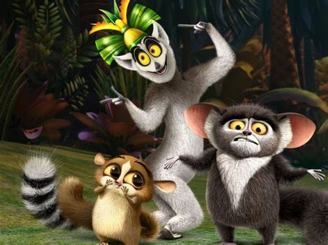 Lemuriens King Julian Madagascar Madagascar Movie Characters Julian