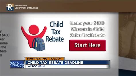 Child Tax Rebate Wisconsin Application