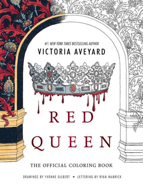 Red Queen The Official Coloring Book By Victoria Aveyard Coloring