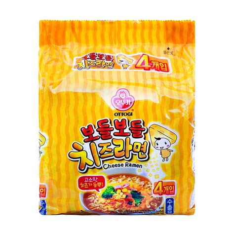 Korean Character Ottogi Cheese Ramen Korean Style Instant Noodles Rich