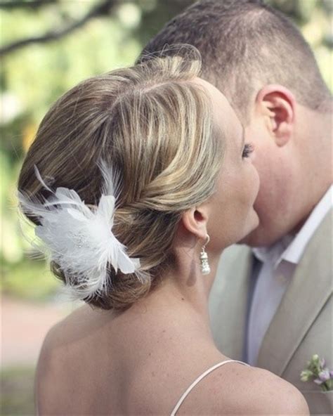 10 Pretty Wedding Updos For Short Hair Popular Haircuts