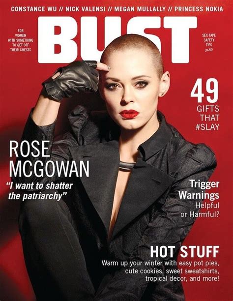 Our Decemberjanuary Cover Featuring Rose Mcgowan Photo By Jill