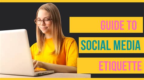Social Media Etiquette 5 Ways To Promote Positive Online Interactions By Marie Ennis O Connor