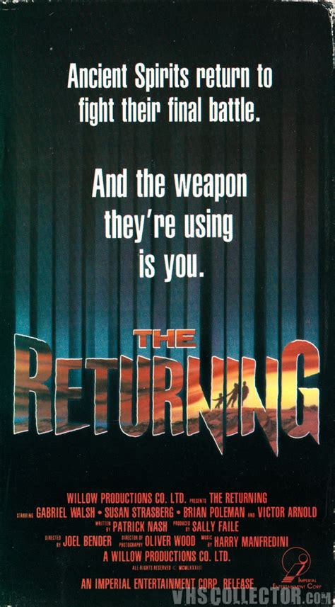 The Returning | VHSCollector.com