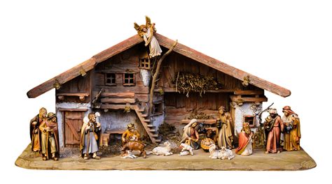 Crib Nativity Scene Transparent Png Stickpng