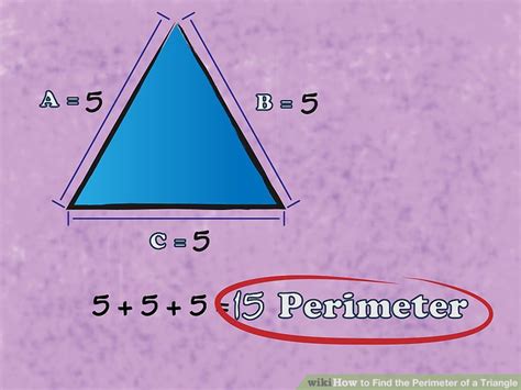 Maybe you would like to learn more about one of these? 3 Simple Ways to Find the Perimeter of a Triangle - wikiHow
