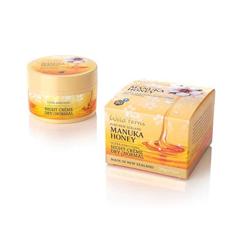 Parrs Wild Ferns Manuka Honey Night Cream Normal