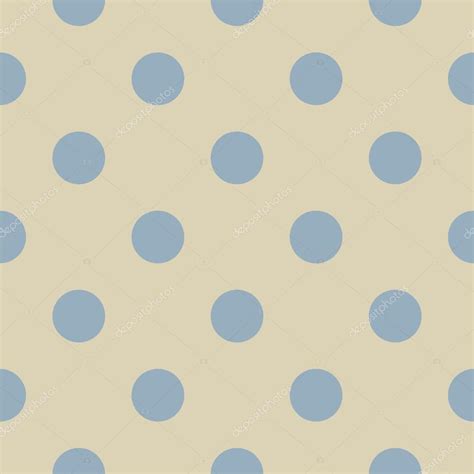 Blue Polka Dots On Nude Beige Background Retro Seamless Vector Pattern My Xxx Hot Girl