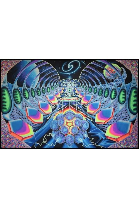 Giant Uv Banner Starship Psychedelic Art Hippie Art Art Inspiration